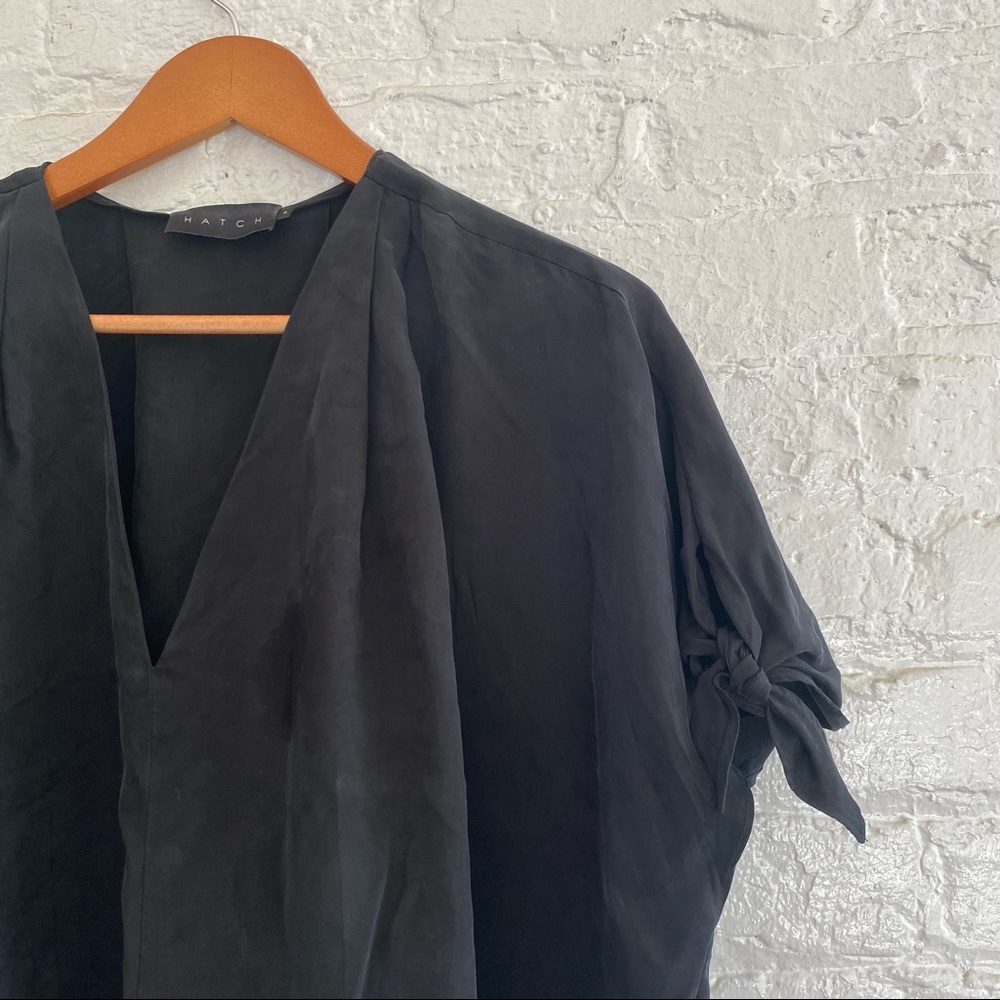 Oversized Drapey Maternity Blouse